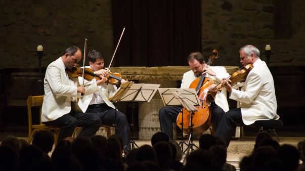 Talich Quartet en concert au Festival Pablo Casals de Prades 2013