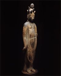 Statue de Juichimen Kannon Époque de Heian (Xème - XIème siècle)