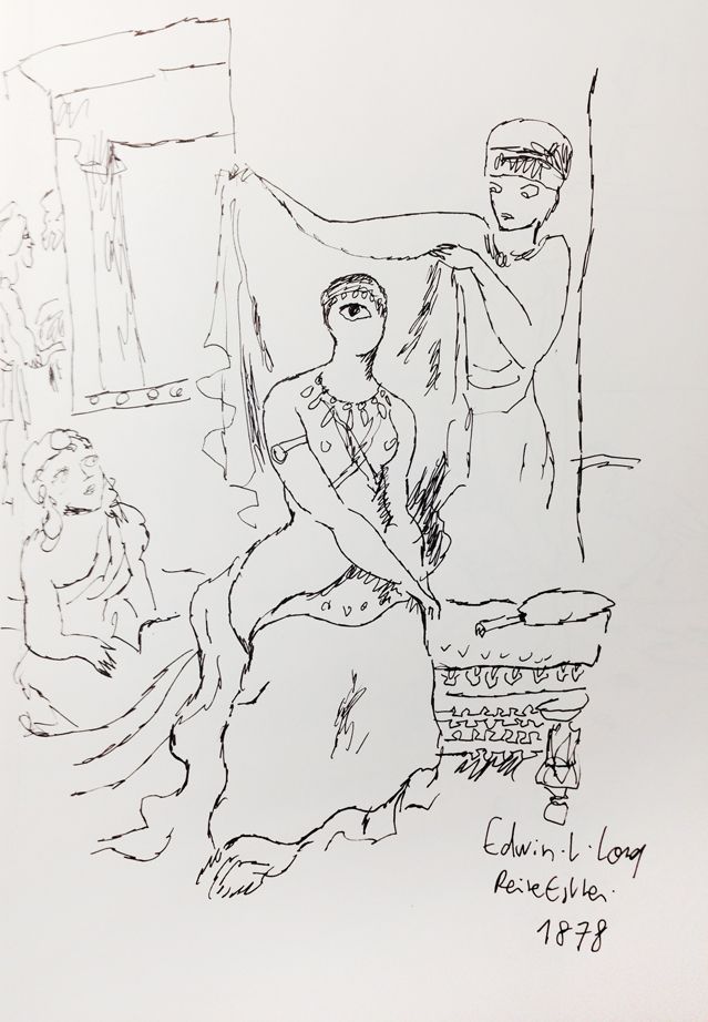 "La reine Esther" d' Edwin L. Long, revu par Joann Sfar