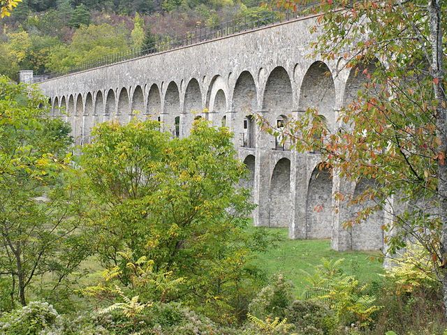 Pont sur Yonne - l'Aqueduc de la Vanne