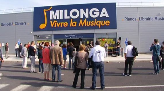 Les magasins d'instruments de musique Milonga mis en liquidation judiciaire