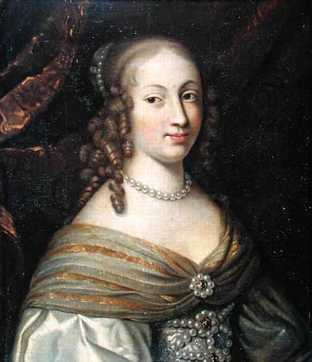 Portrait d'Anne-Geneviève de Bourbon-Condé - XVIIème siècle