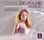 Pochette du CD Sabine Devieihe et Alexis Kossenko Rameau chez ERATO