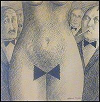 Pochette réalisée par Roland Topor pour le Pop Club