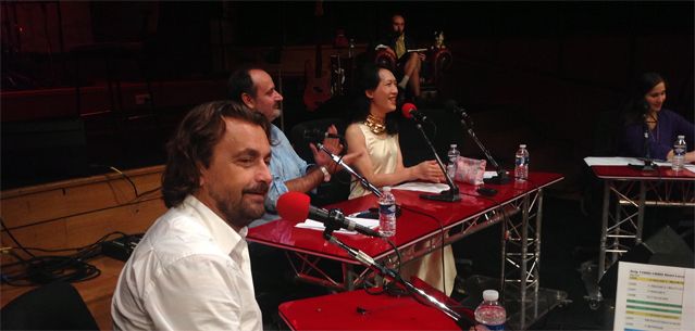 Henri Leconte pendant l'émission