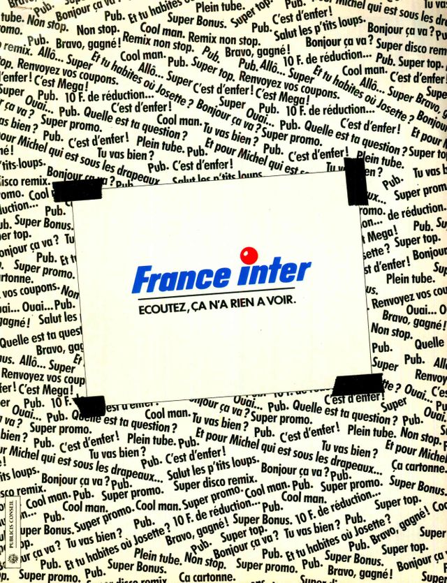 Ecoutez ça n'a rien à voir 1991