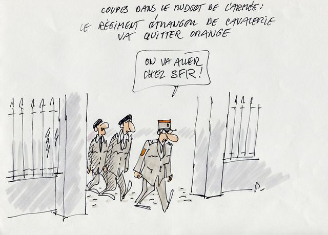 Coupes dans le budget de l'armée