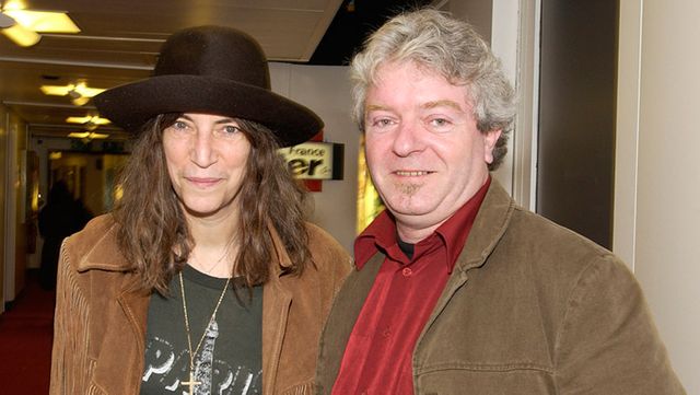 Bernard Chérèze avec patti Smith