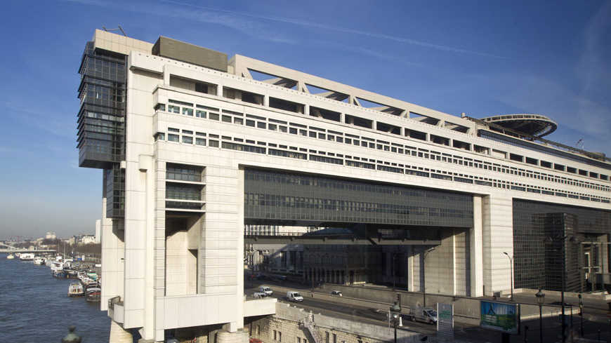 Le ministère de l'Economie et des Finances, à Bercy