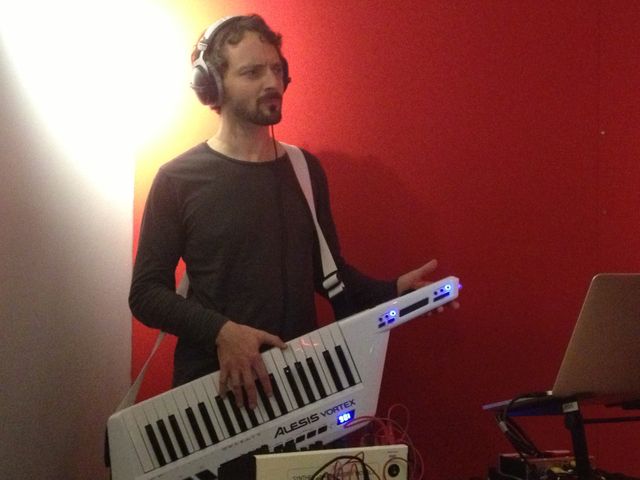 Julien Perraudeau au studio 61