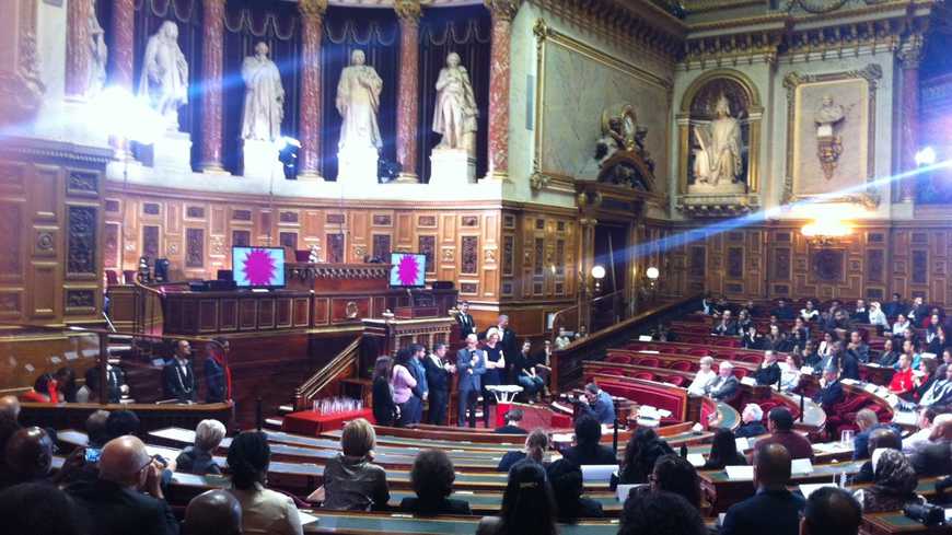 La cérémonie de remise des prix Talents des Cités au Sénat