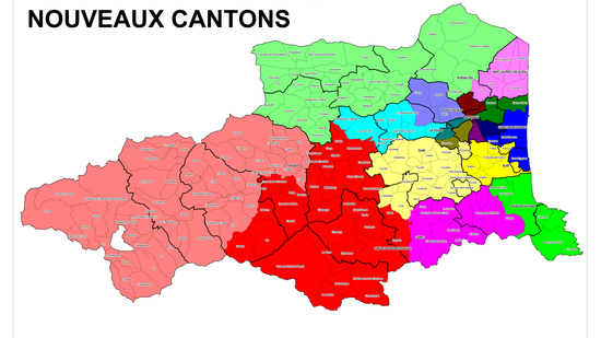 Nouveaux et anciens cantons des Pyrénées-Orientales