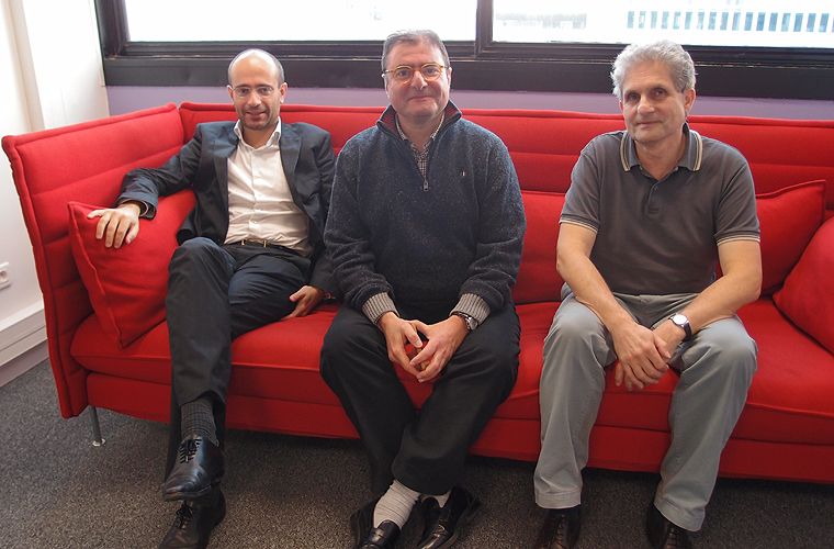 Pierre-Yves Jolivet, Yves Riesel et Philippe Aigrain