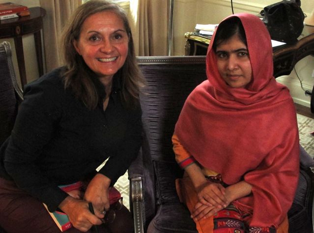 Dominique André et Malala