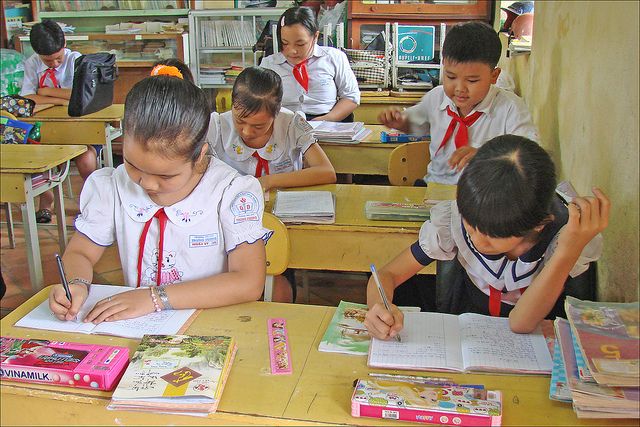 L'école bilingue francophone Trung Vuong (Sa Dec, Vietnam)