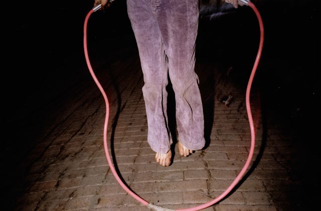 Pink jumprope