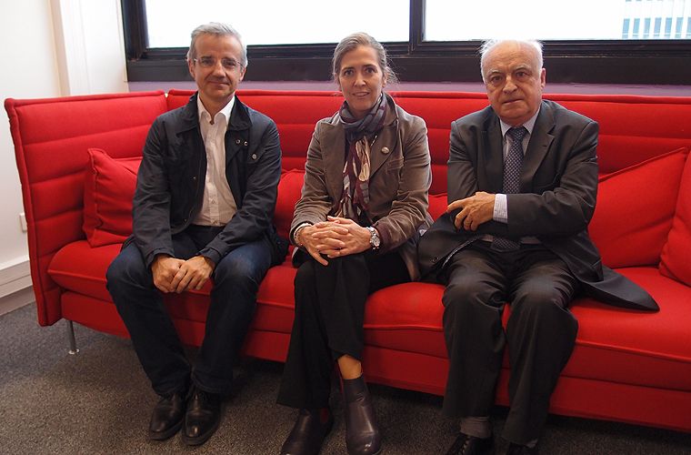 Patrice Geoffron, Myriam Maestroni et Pierre Papon