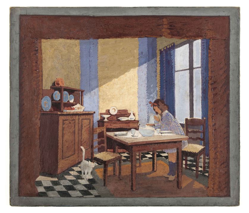 Le travail féminin (Maurice Barbey, 1933) Ecole de la rue Küss
