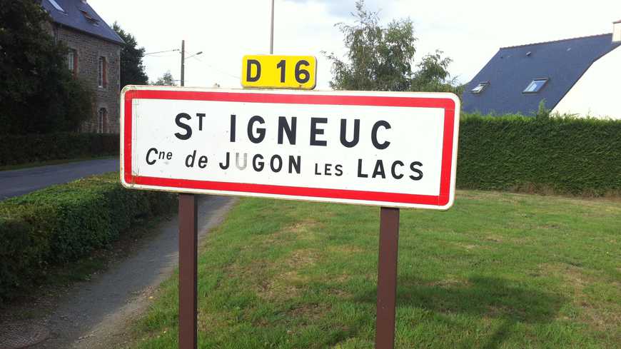 Saint-Igneuc à Jugon-les-lacs est situé entre Rennes et Guingamp