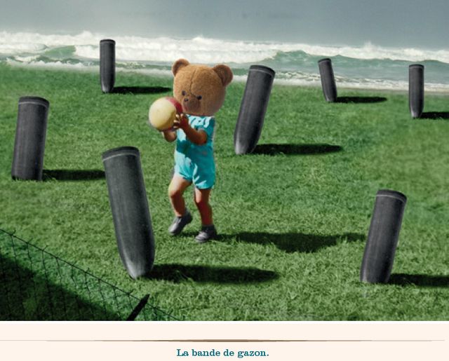 La bande de gazon