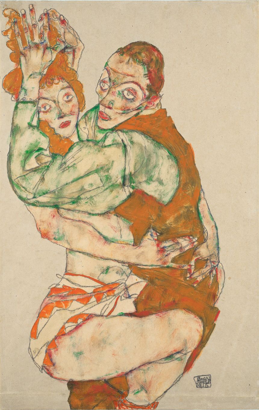 Faire l'amour - Egon Schiele