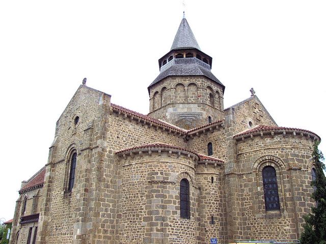 Huriel (Allier) - Église Notre-Dame - Chevet