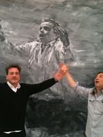 Bernard Marcadé et Yan Pei-Ming