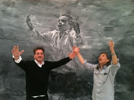 Bernard Marcadé et Yan Pei-Ming
