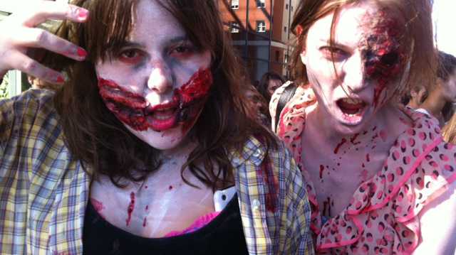 La Zombie Walk de Toulouse a attiré un millier de personnes ce dimanche