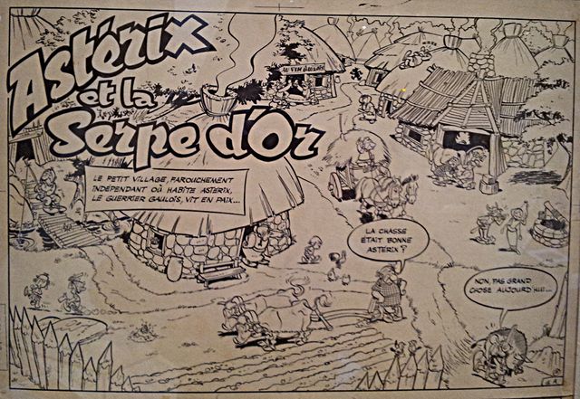 Planche originale extraite de La Serpe d'Or - 1960 ok