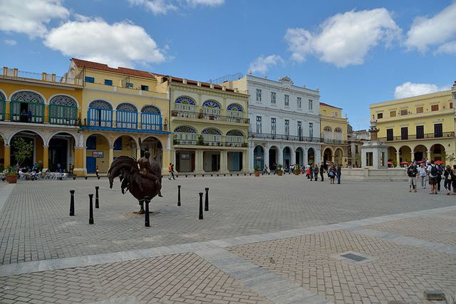 La place vieille à La Havane