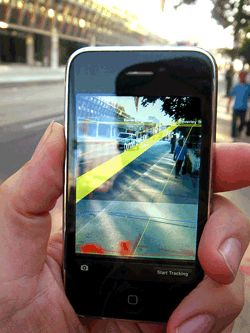 Application de réalité augmentée sur iPhone