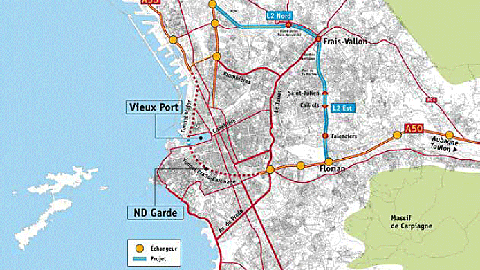 Projet global L2 rocade Marseille
