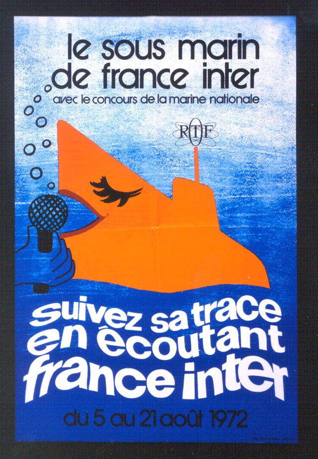 1972 le sous-marin de France Inter