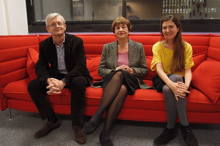 Jean-Marc Cosset, Janine Pierret et Alice Rivières