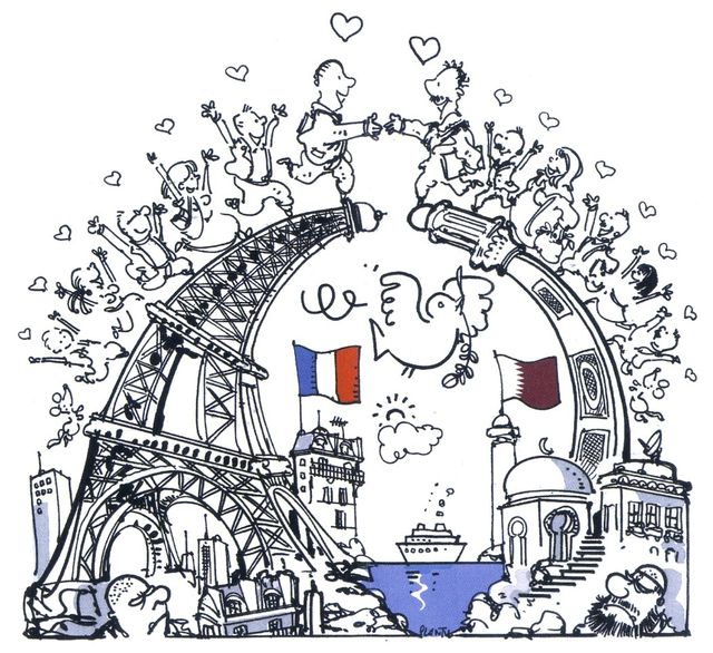 "Qatar - France, une décennie de diplomatie culturelle, 2003-2013", aux éd. Michel LAFON