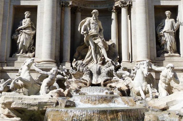 La fontaine de Trevi