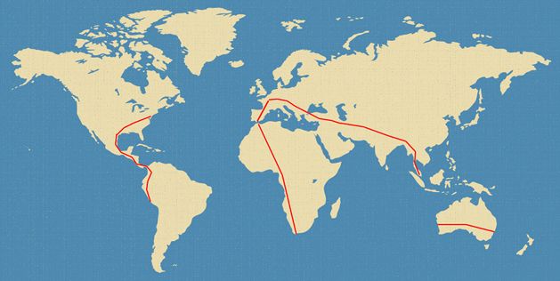 Autour du monde, avec son smartphone