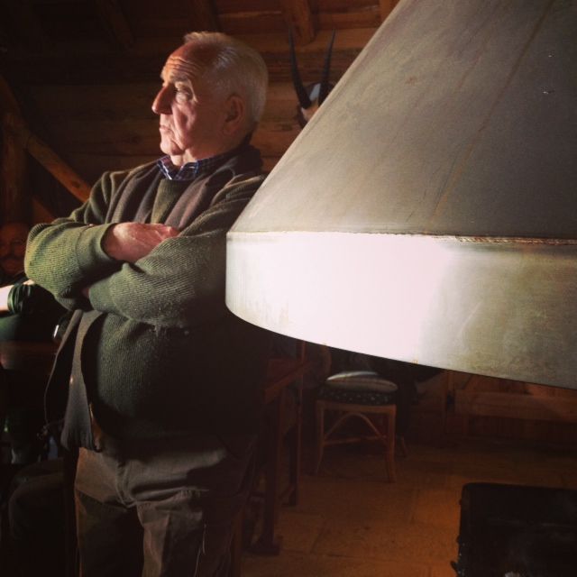 Robert Nominé, président de la société de chasse de la forêt domaniale du grand Ha, près de Beaune.