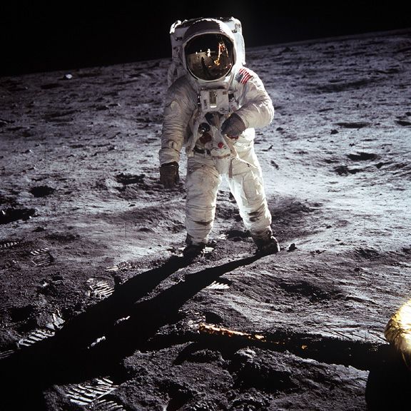 Buzz Aldrin sur la Lune