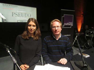 Adèle Van Reeth et Franck Varenne
