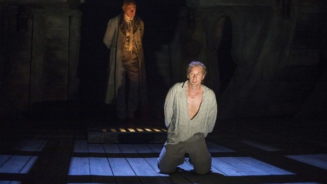 Captain Vere (Mark Padmore) et Billy Budd (Jacques Imbrailo)