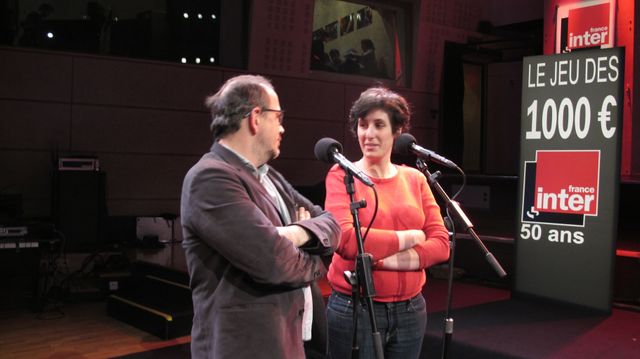 Une candidate ravie d'être aux côtés de Thomas Legrand
