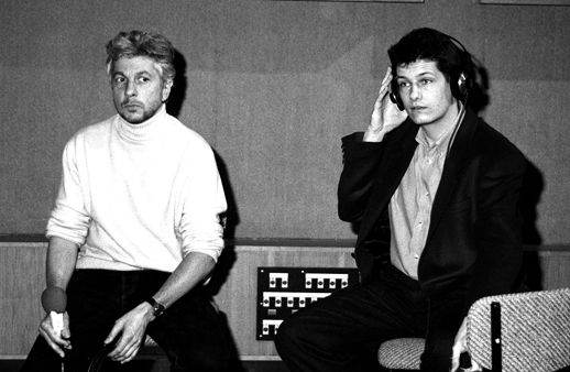 Vincent Josse et Bernard Lenoir en 1992 - France Inter a 50 ans