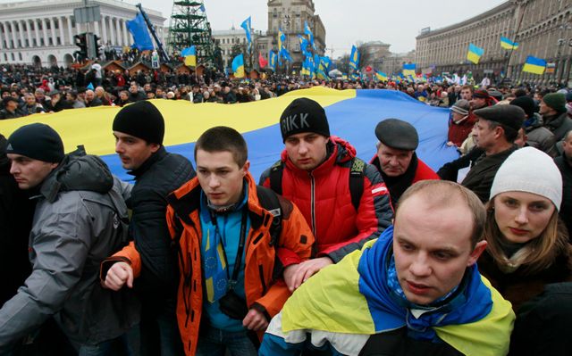 Manifestations à Kiev