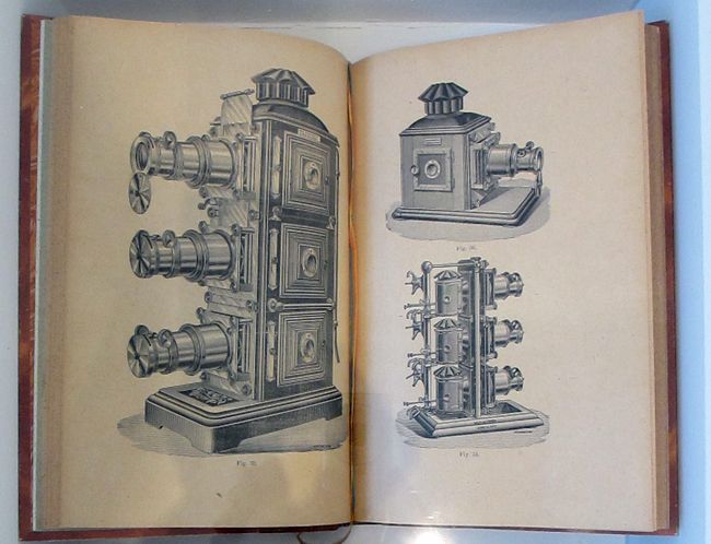 Projecteur du type de celui qu'utilisait Procoudine-Gorsky, Traité général des projections, Eugène Trutat