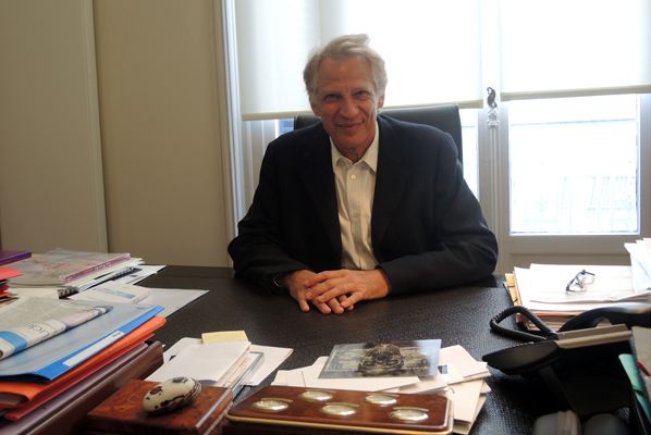 Dominique de Villepin, président du Comité consultatif d'UCRG