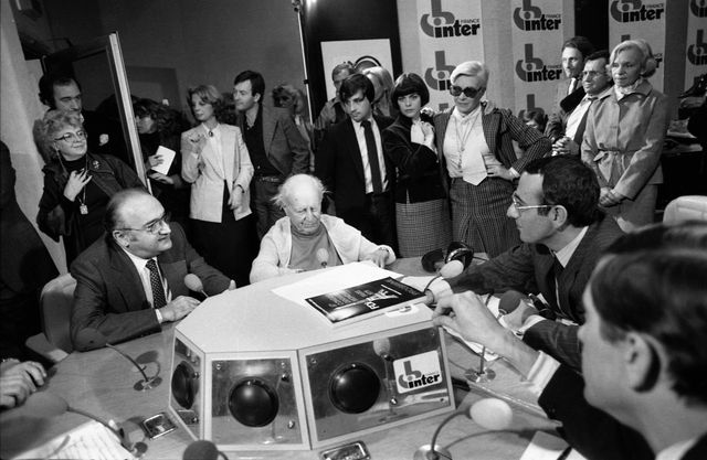 Yves Mourousi, ici en 1979 à Inter Actualités Magazine