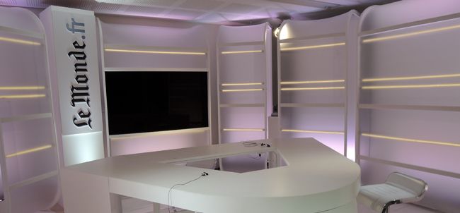 Le Monde - le studio vidéo