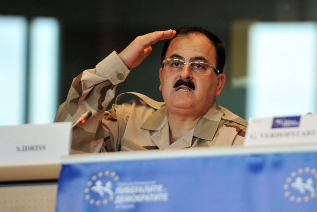 Selim Idriss, général de l'Armée syrienne libre